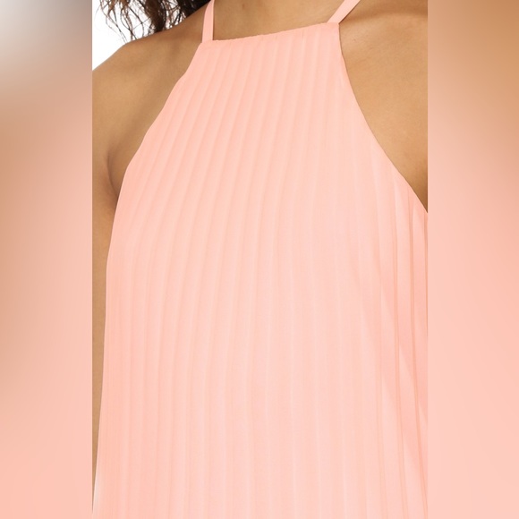 Likely Light Pink Accordion Pleat Midi Dress - Picture 4 of 11